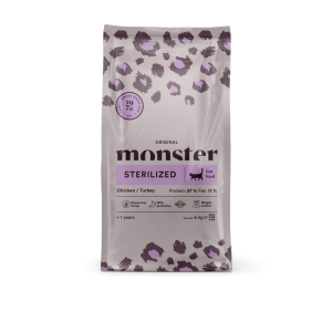 Monster Cat Original Strerilized Chicken/Turkey 6kg